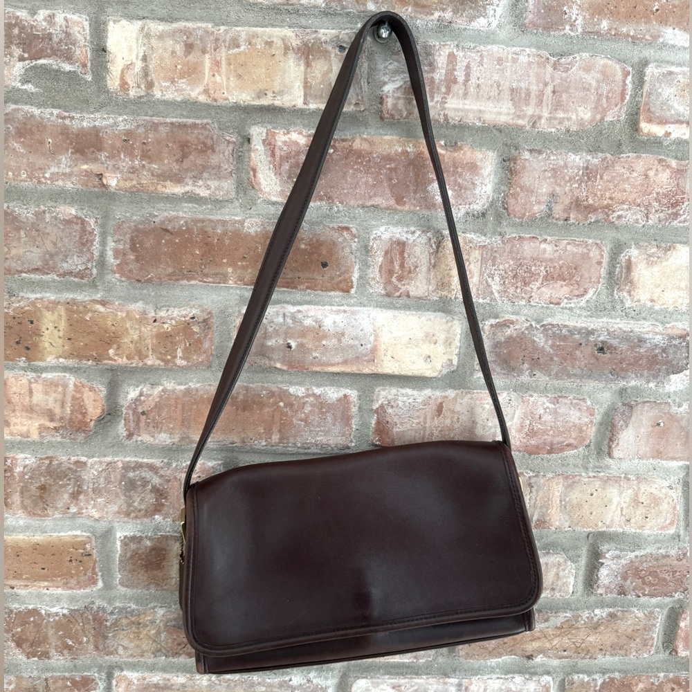 Vintage Coach Andrea Flap 9072 Shoulder Bag